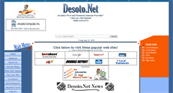 Desktop Screenshot of desoto.net