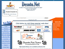 Tablet Screenshot of desoto.net